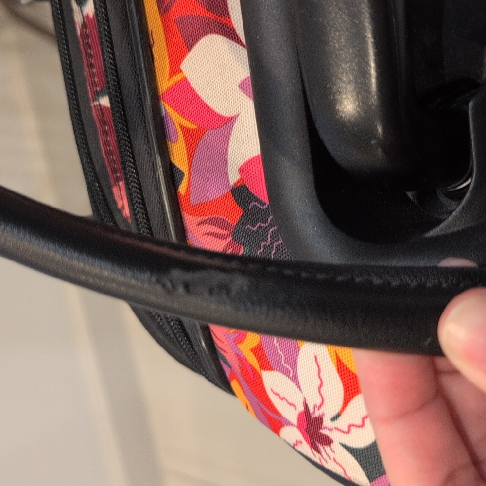 Vera Bradley Rolling Work Bag Rosa Floral - Picture 9 of 17